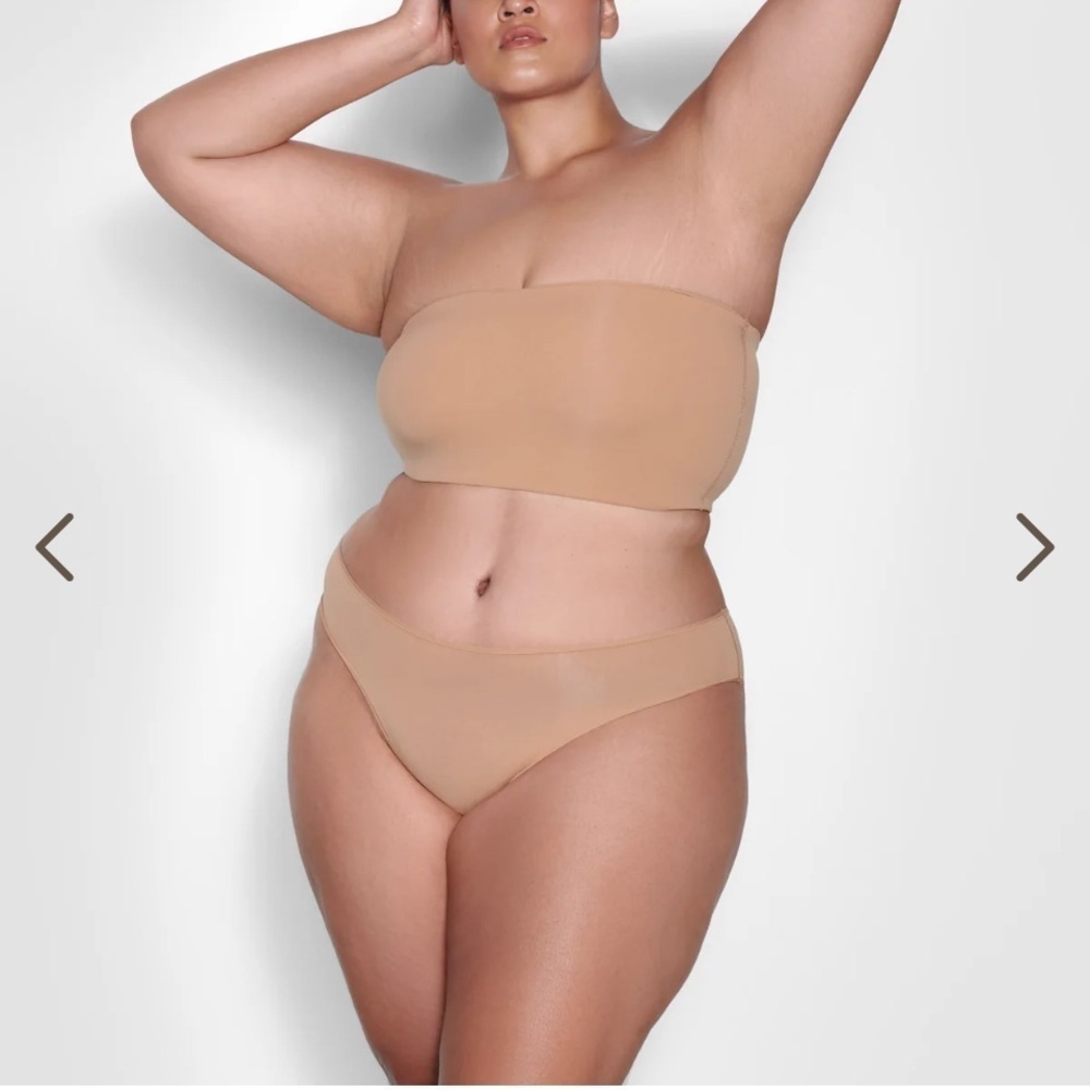 Skims Fits Everybody Bandeau in Ochre Sz M